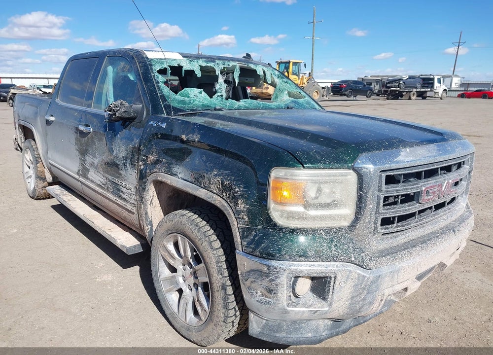 2014 GMC SIERRA 1500 SLT VIN: 3GTU2VEC4EG523116