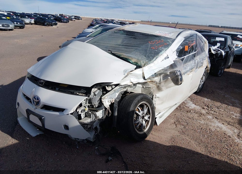 2010 TOYOTA PRIUS II VIN: JTDKN3DU0A0043585