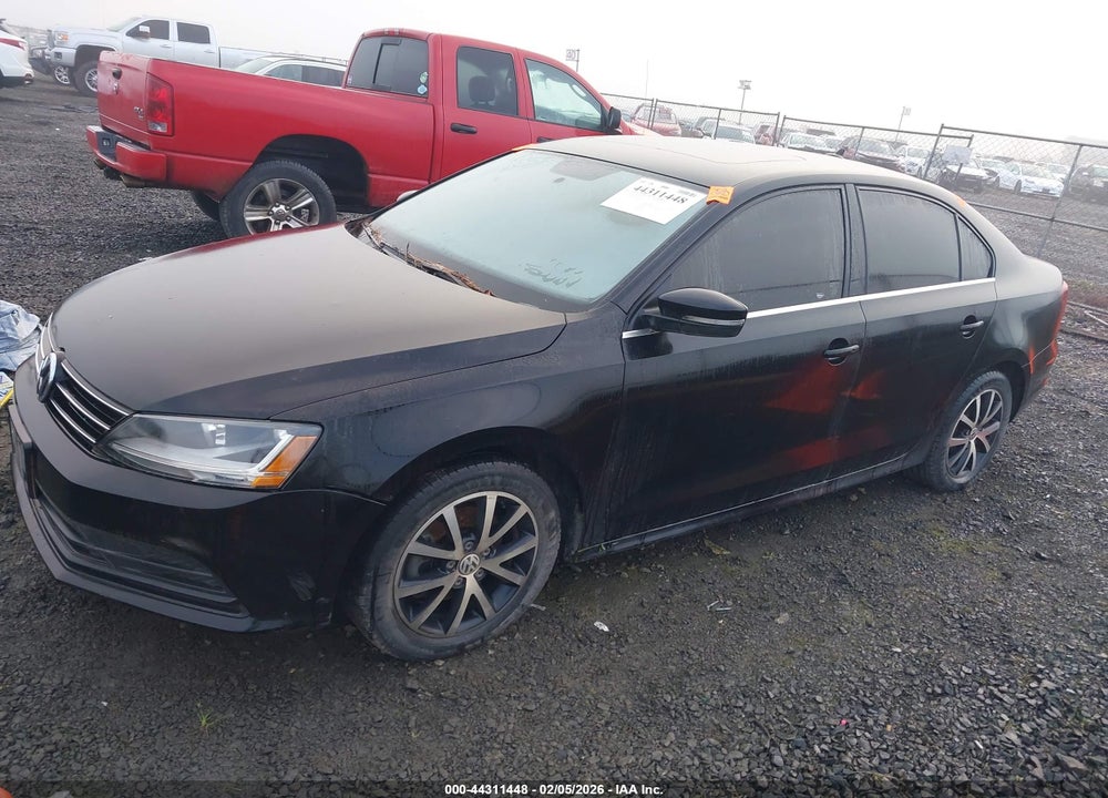 2017 VOLKSWAGEN JETTA 1.4T SE VIN: 3VWDB7AJ8HM396664