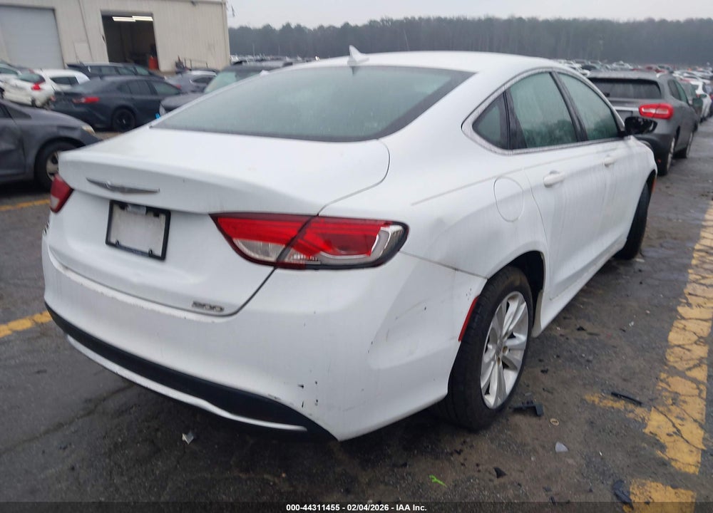 2016 CHRYSLER 200 LIMITED VIN: 1C3CCCAB7GN168449