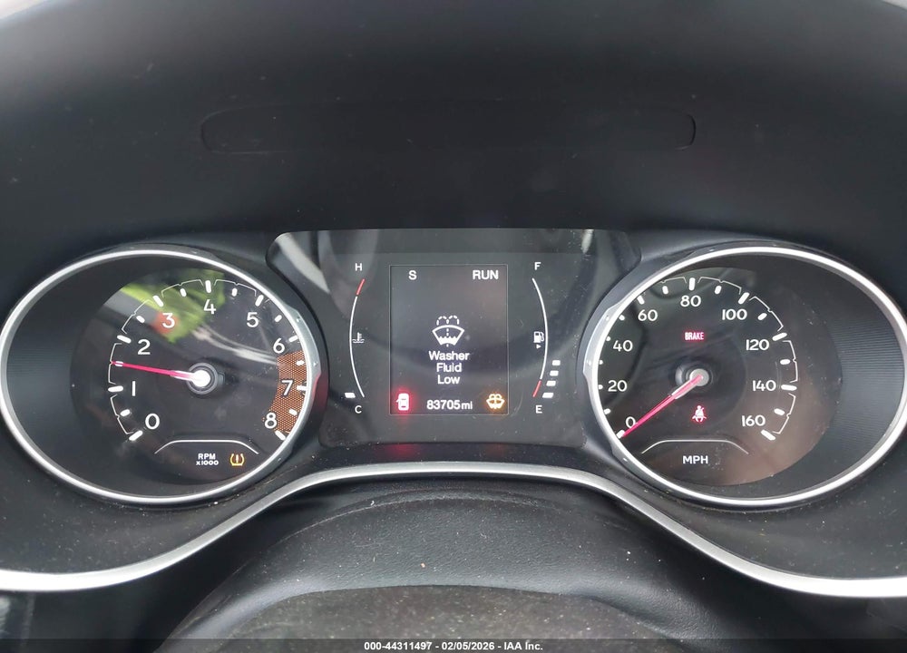 2018 JEEP COMPASS SPORT FWD VIN: 3C4NJCAB2JT107169