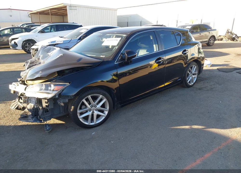 2016 LEXUS CT 200H VIN: JTHKD5BH7G2256601