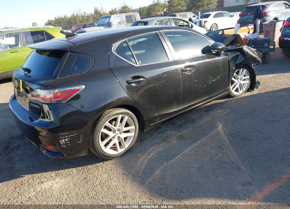 2016 LEXUS CT 200H VIN: JTHKD5BH7G2256601
