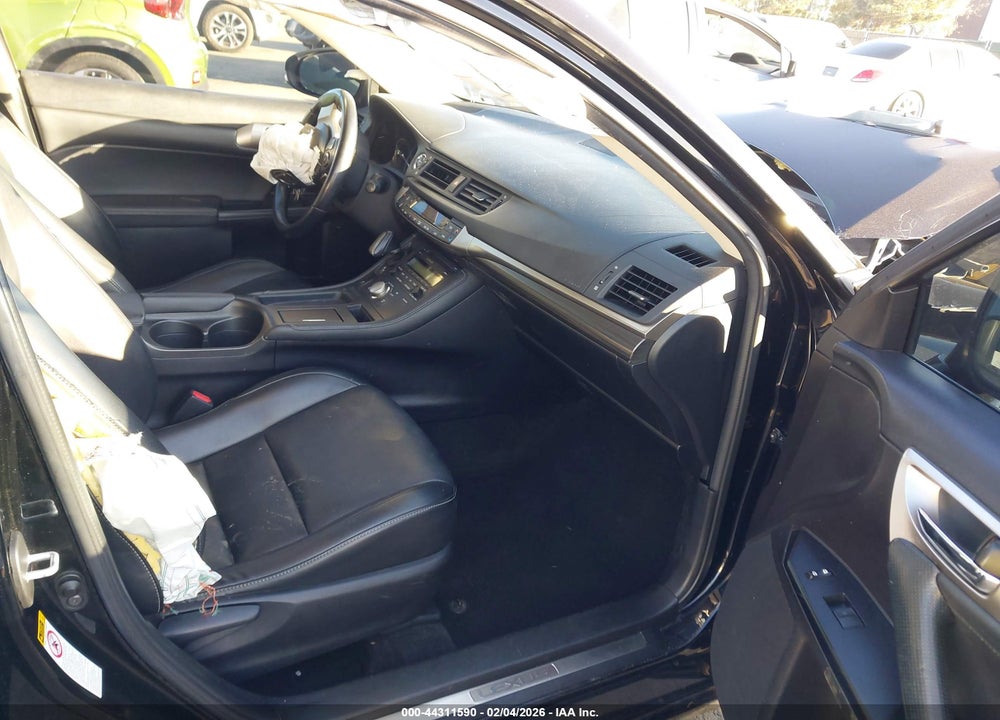 2016 LEXUS CT 200H VIN: JTHKD5BH7G2256601