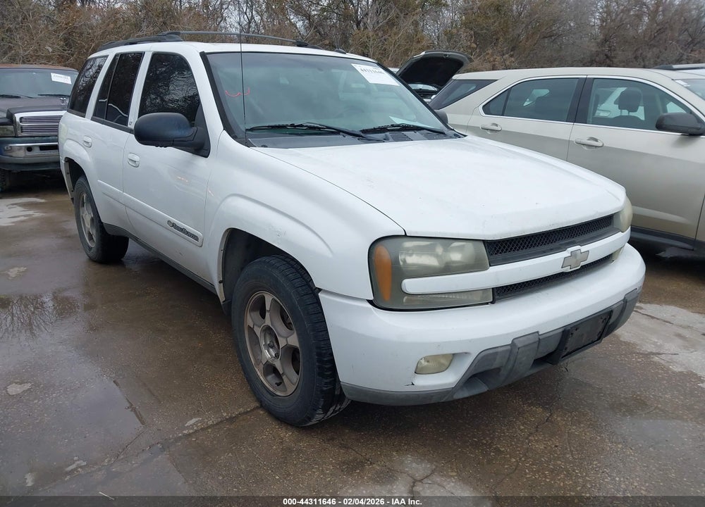 2004 CHEVROLET TRAILBLAZER LT VIN: 1GNDS13S542208178