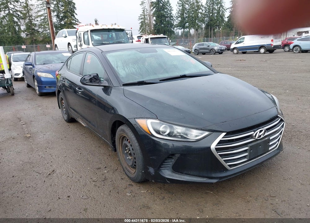 2017 HYUNDAI ELANTRA SE VIN: 5NPD74LF7HH075541