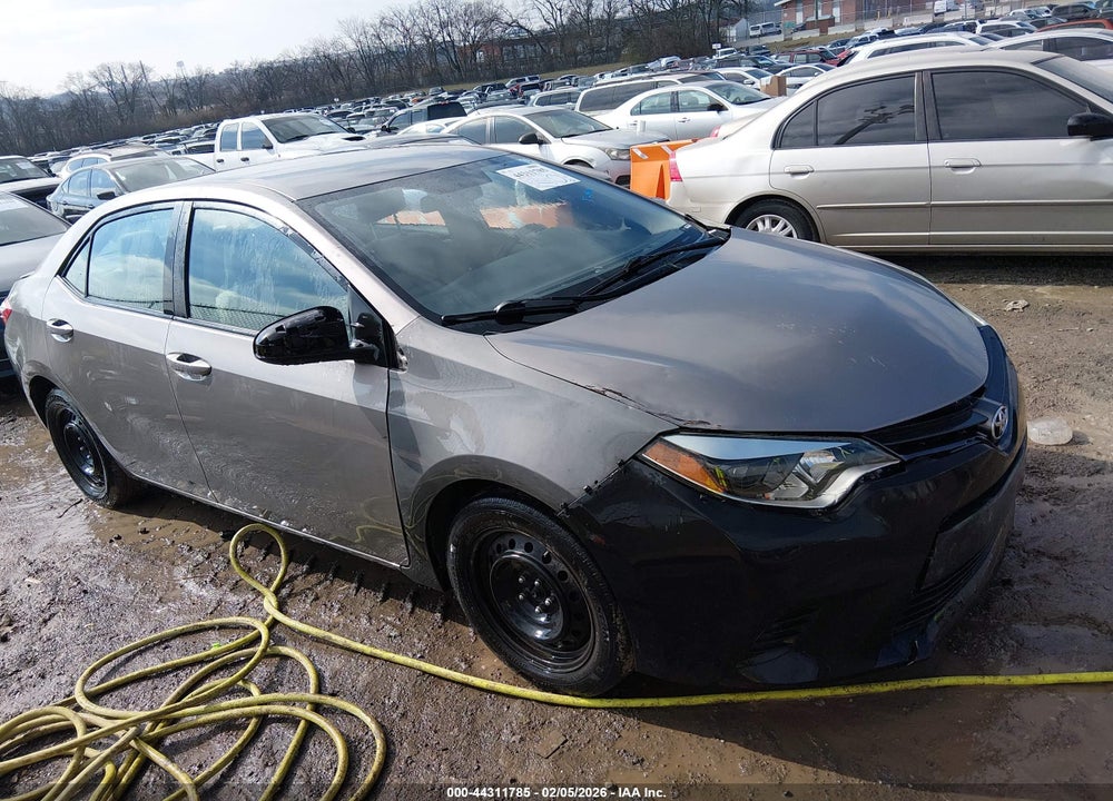 2014 TOYOTA COROLLA LE VIN: 2T1BURHE5EC127566