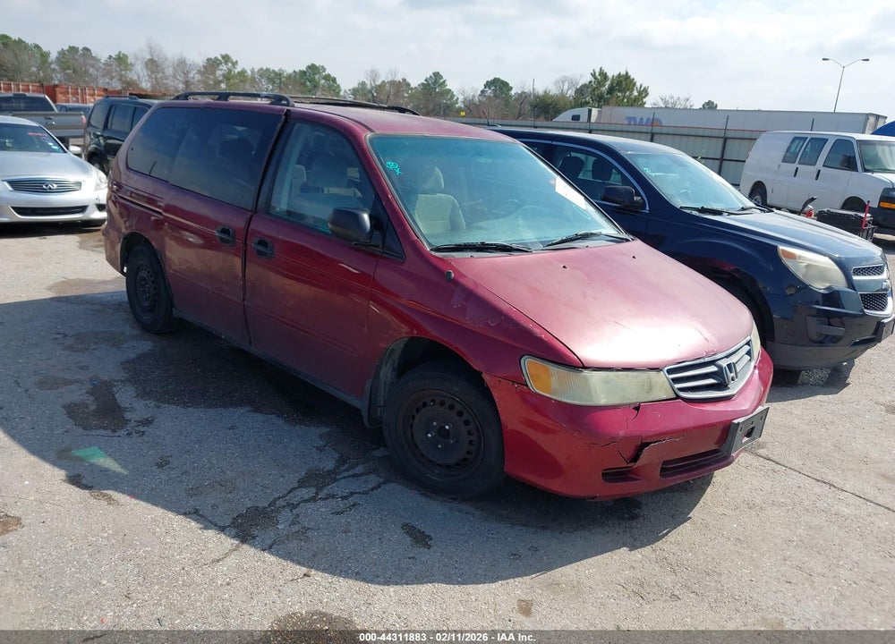 2002 HONDA ODYSSEY LX VIN: 5FNRL185X2B028154