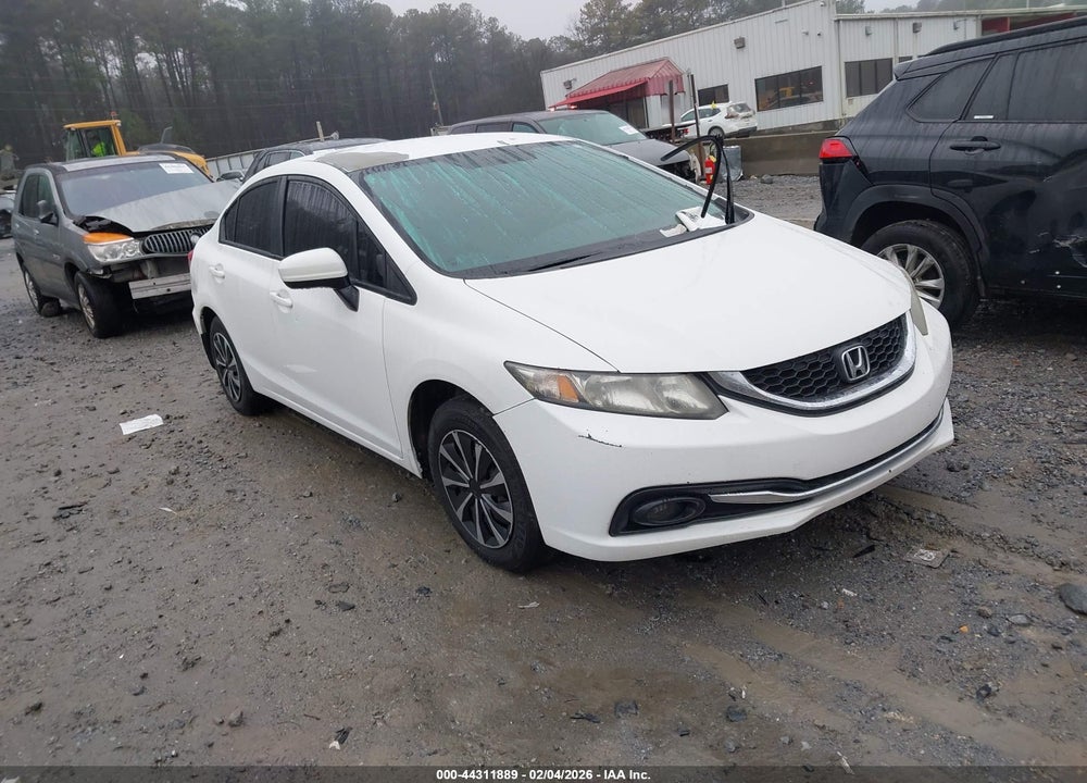 2014 HONDA CIVIC LX VIN: 19XFB2F57EE033465