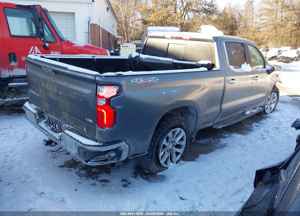 2021 CHEVROLET SILVERADO 1500 4WD  STANDARD BED LTZ VIN: 1GCUYGED2MZ222314