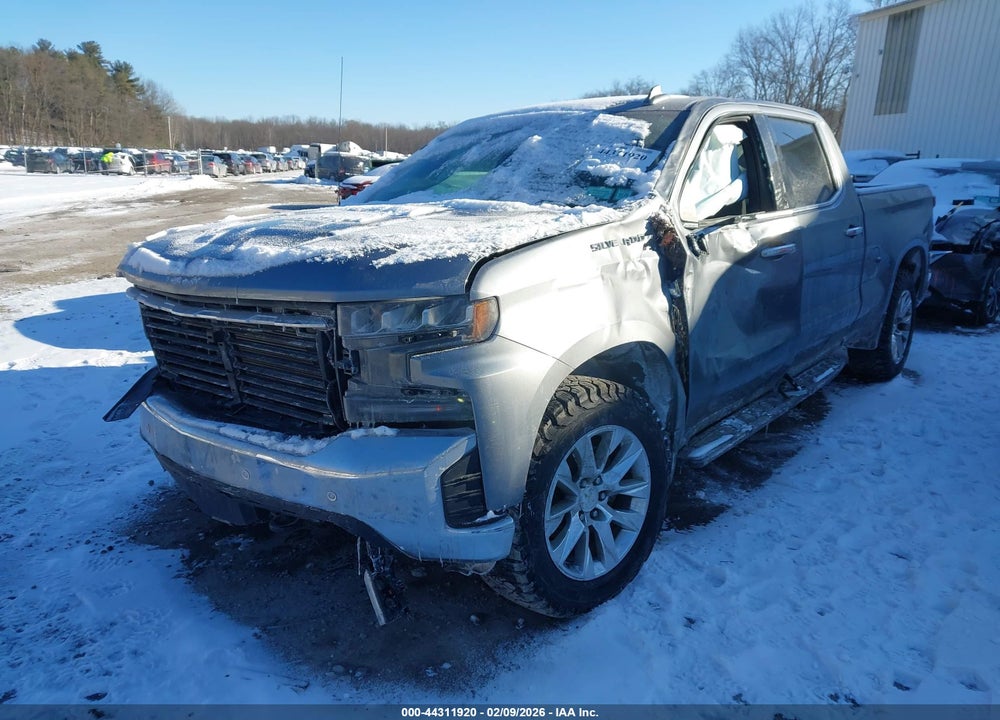 2021 CHEVROLET SILVERADO 1500 4WD  STANDARD BED LTZ VIN: 1GCUYGED2MZ222314