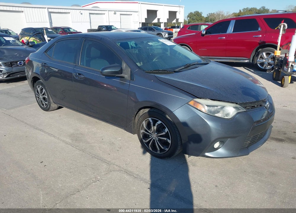 2016 TOYOTA COROLLA LE VIN: 2T1BURHE3GC601629