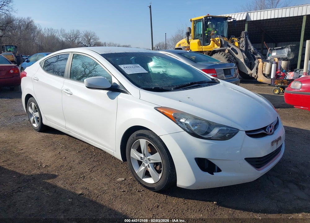 2013 HYUNDAI ELANTRA GLS VIN: 5NPDH4AE7DH226931