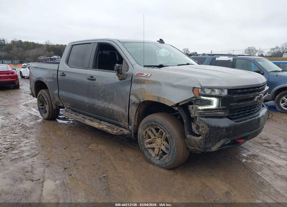 2021 CHEVROLET SILVERADO 1500 4WD  SHORT BED LT TRAIL BOSS VIN: 1GCPYFED1MZ174571