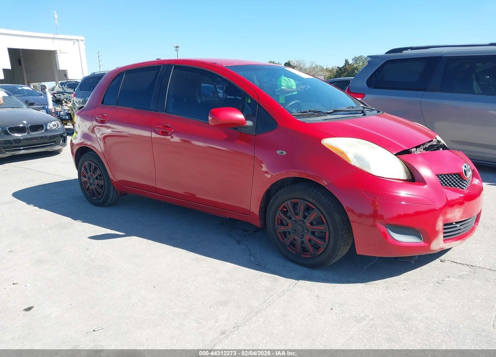 2010 TOYOTA YARIS VIN: JTDKT4K35A5323933