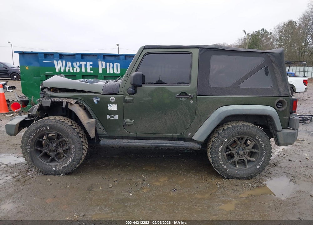 2009 JEEP WRANGLER X VIN: 1J4FA24109L723584