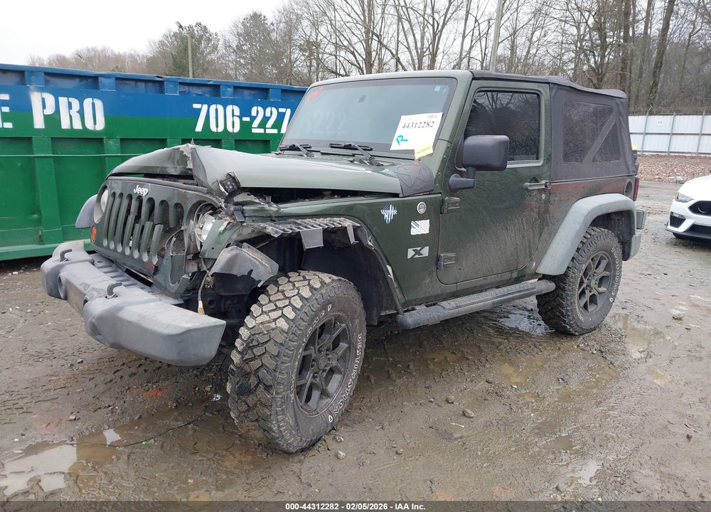 2009 JEEP WRANGLER X VIN: 1J4FA24109L723584