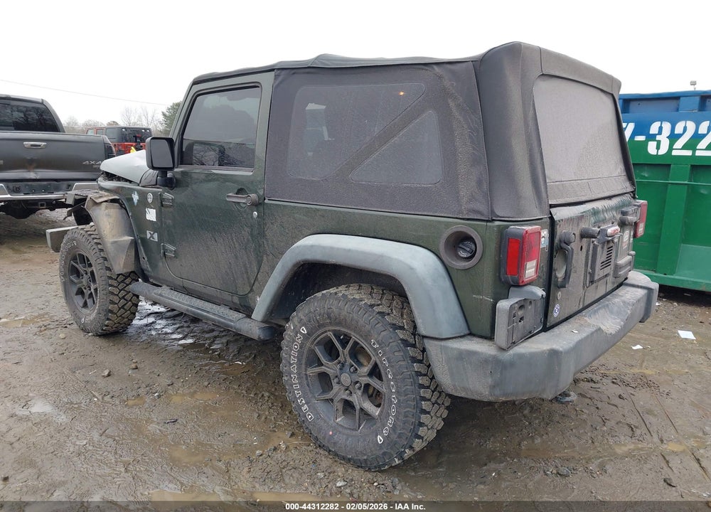 2009 JEEP WRANGLER X VIN: 1J4FA24109L723584