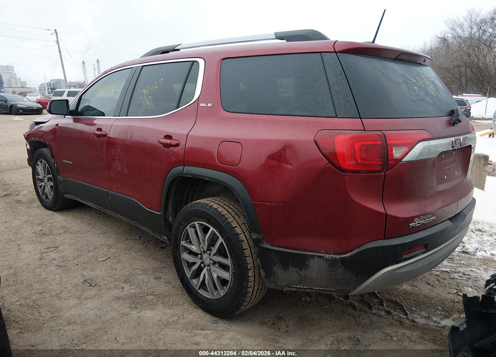 2019 GMC ACADIA SLE-2 VIN: 1GKKNLLA7KZ296427
