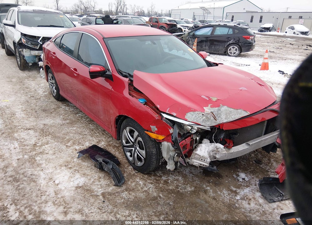 2017 HONDA CIVIC LX VIN: 2HGFC2F52HH519656