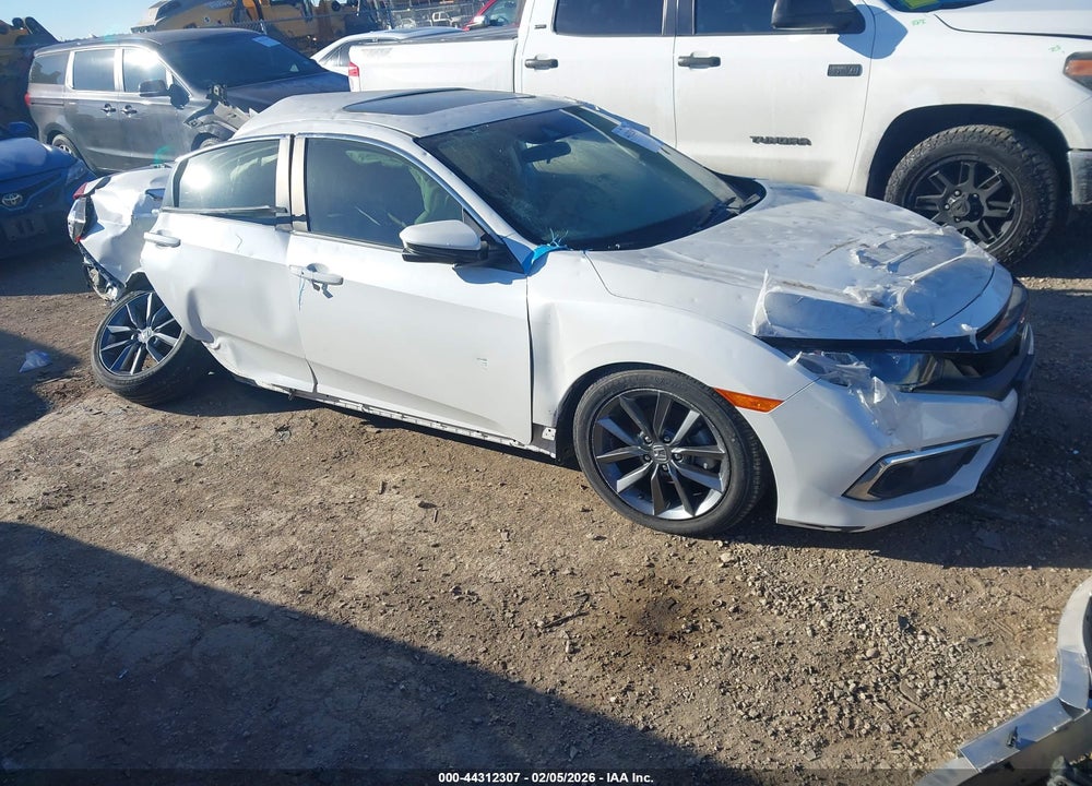 2019 HONDA CIVIC EX VIN: JHMFC1F35KX005390