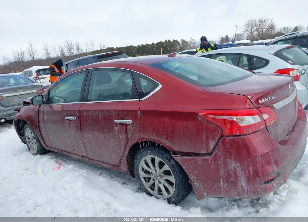 2018 NISSAN SENTRA SV VIN: 3N1AB7AP4JY312481