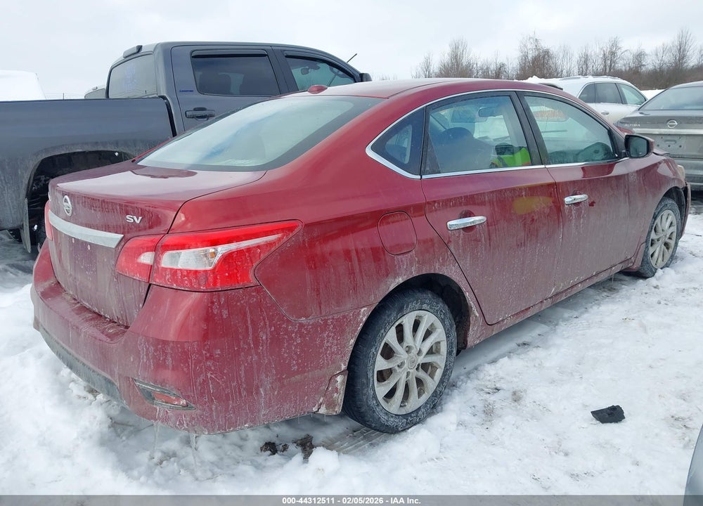 2018 NISSAN SENTRA SV VIN: 3N1AB7AP4JY312481