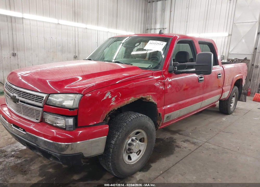 2006 CHEVROLET SILVERADO 1500HD LT2 VIN: 1GCGK13U96F135299