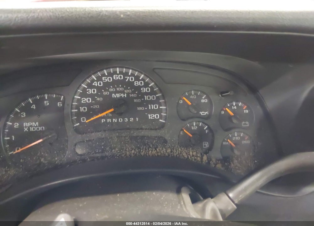 2006 CHEVROLET SILVERADO 1500HD LT2 VIN: 1GCGK13U96F135299