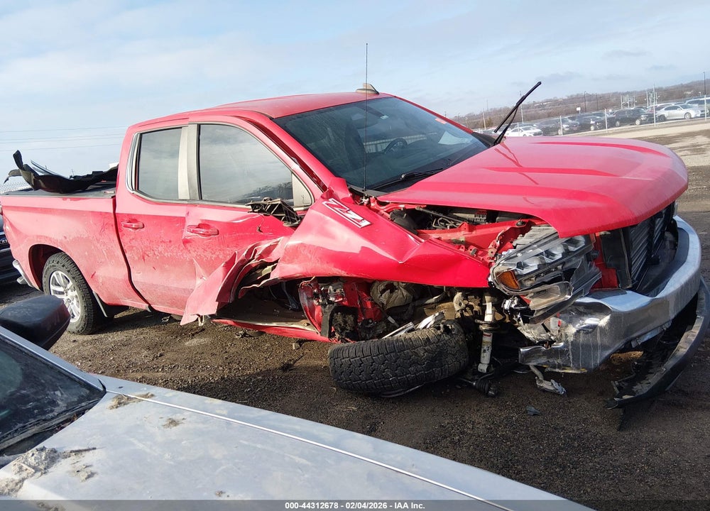 2019 CHEVROLET SILVERADO 1500 LT VIN: 1GCRYDED9KZ352124