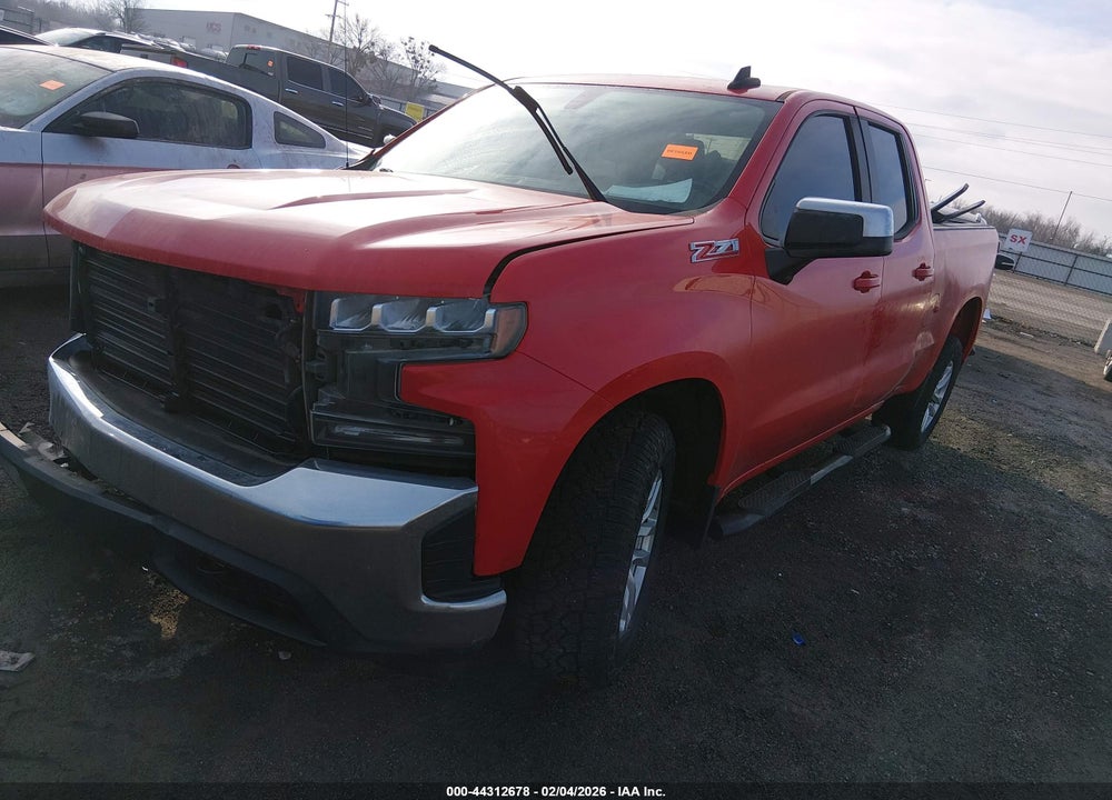 2019 CHEVROLET SILVERADO 1500 LT VIN: 1GCRYDED9KZ352124