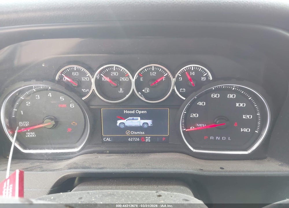 2019 CHEVROLET SILVERADO 1500 LT VIN: 1GCRYDED9KZ352124