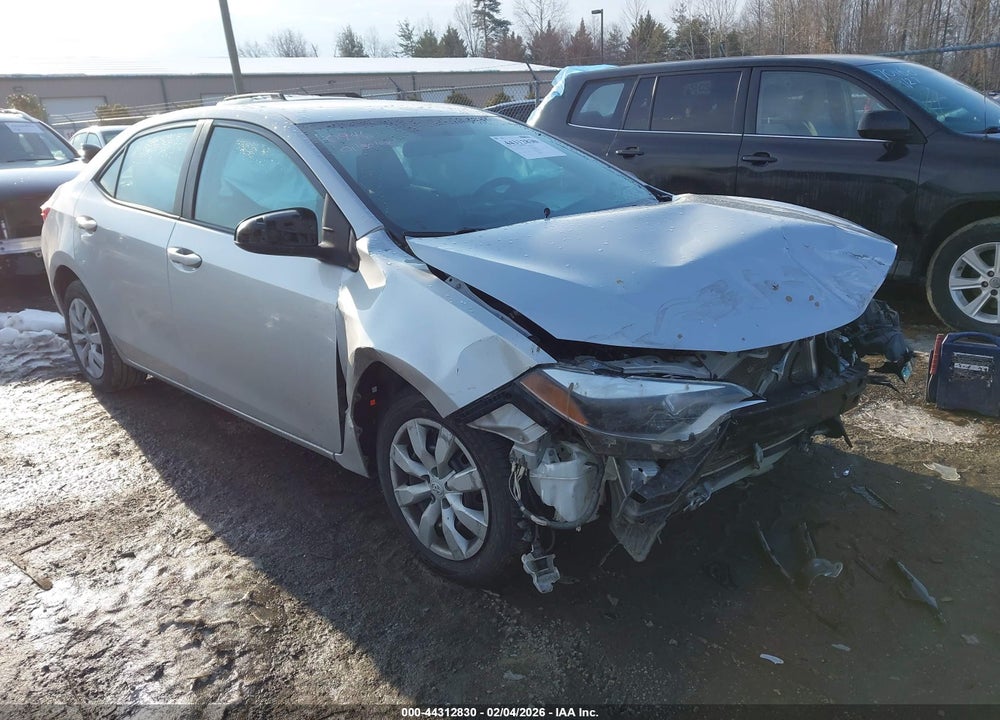 2014 TOYOTA COROLLA LE VIN: 2T1BURHE3EC212227