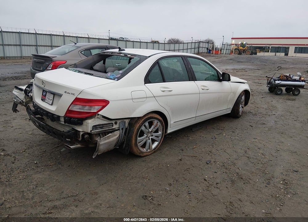 2008 MERCEDES-BENZ C 300 LUXURY 4MATIC/SPORT 4MATIC VIN: WDDGF81X98F074541
