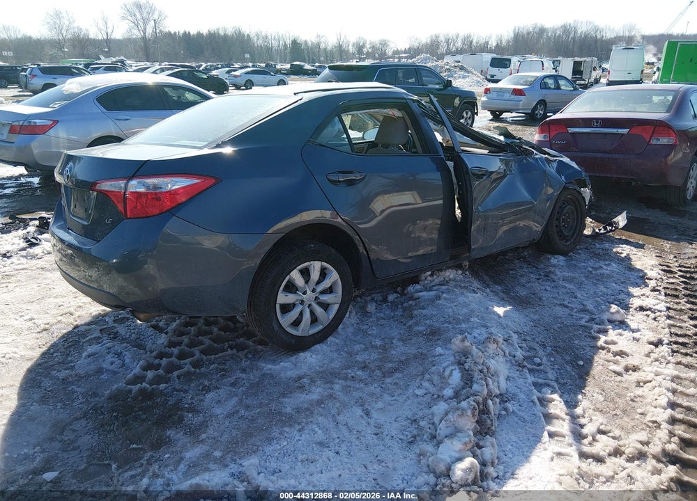 2016 TOYOTA COROLLA LE VIN: 5YFBURHE0GP517199