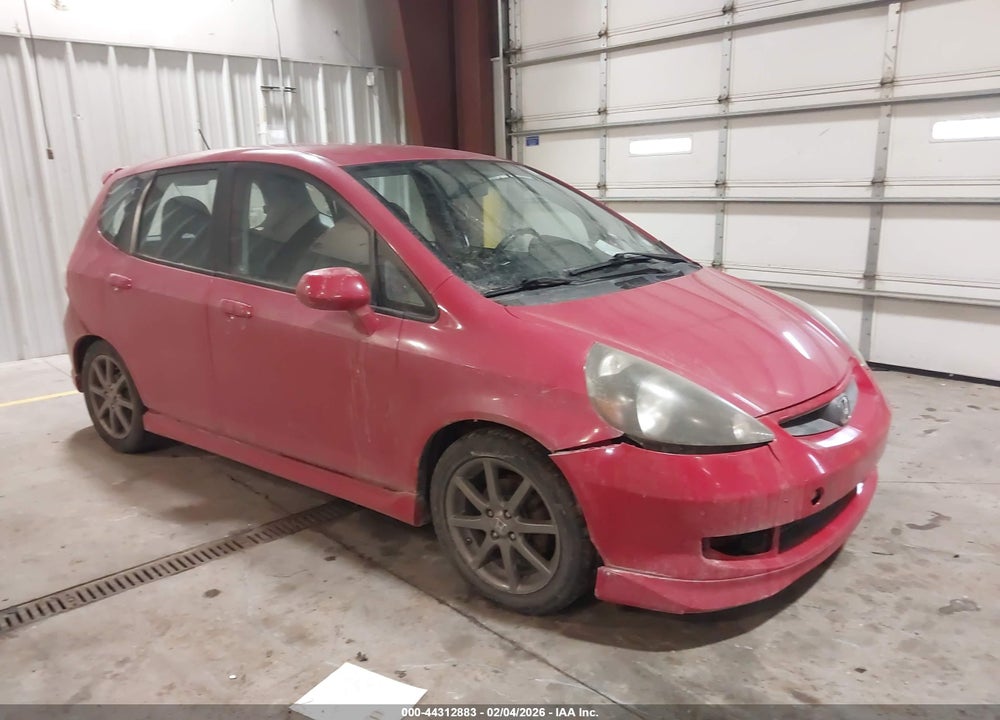 2008 HONDA FIT SPORT VIN: JHMGD38648S048547