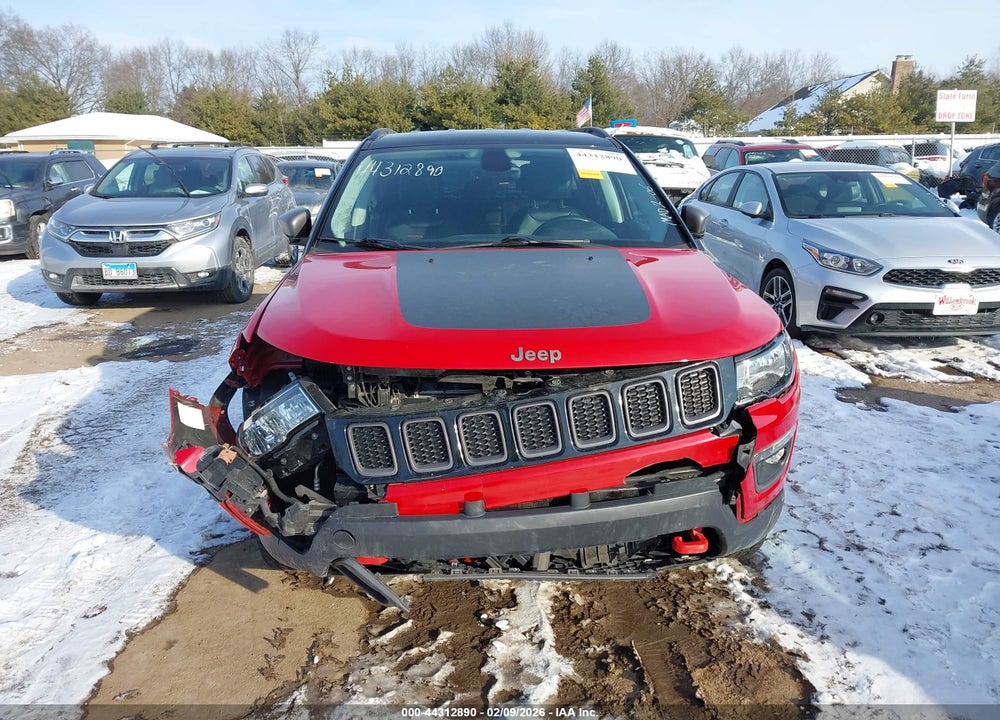 2018 JEEP COMPASS TRAILHAWK 4X4 VIN: 3C4NJDDB4JT191819
