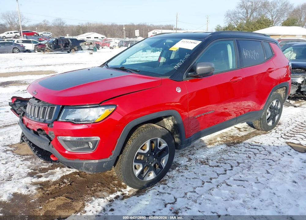 2018 JEEP COMPASS TRAILHAWK 4X4 VIN: 3C4NJDDB4JT191819