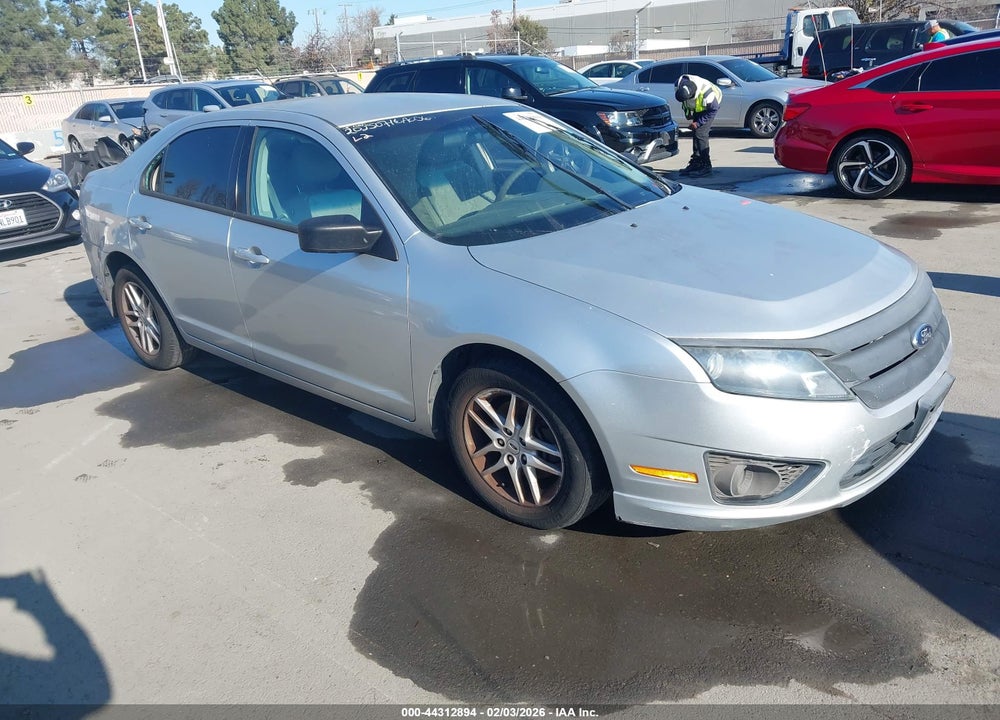 2012 FORD FUSION S VIN: 3FAHP0GA7CR416358