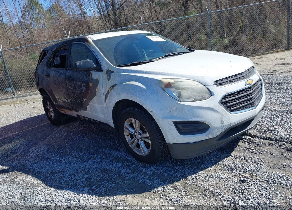 2016 CHEVROLET EQUINOX LS VIN: 2GNALBEK1G6211430