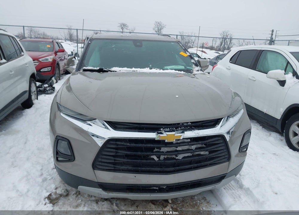 2021 CHEVROLET BLAZER FWD 2LT VIN: 3GNKBCRS9MS551803