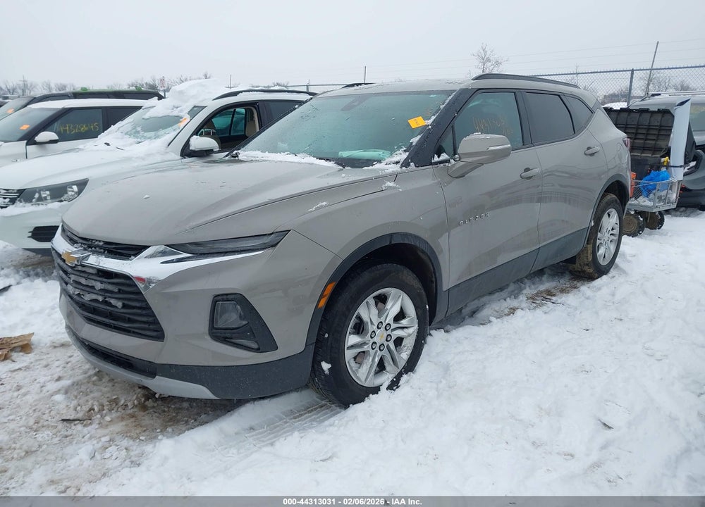 2021 CHEVROLET BLAZER FWD 2LT VIN: 3GNKBCRS9MS551803
