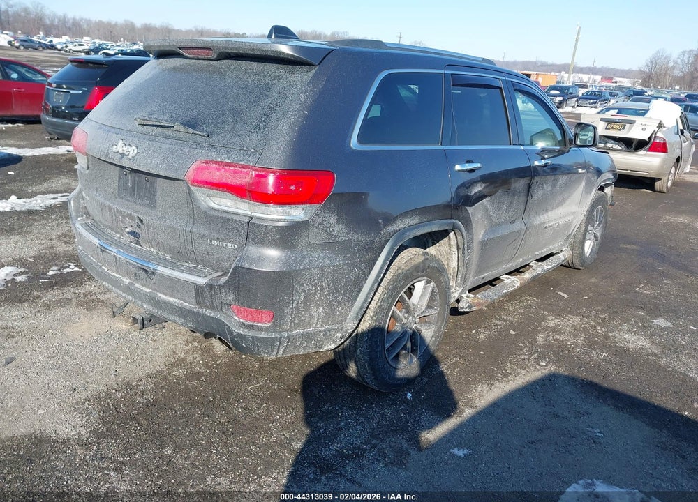 2017 JEEP GRAND CHEROKEE LIMITED 4X4 VIN: 1C4RJFBG7HC776962