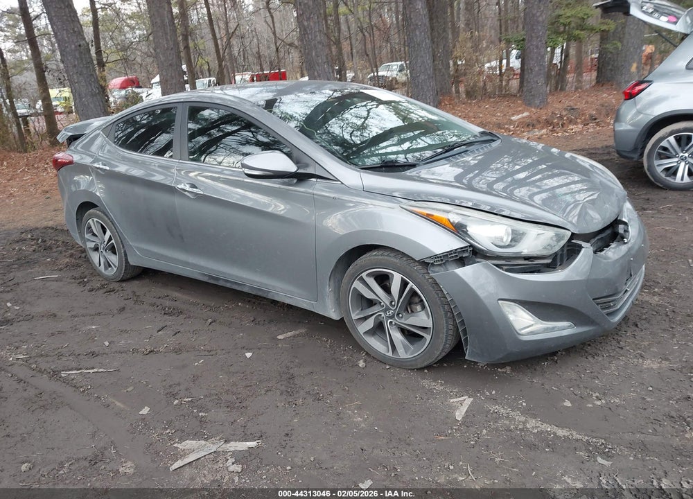 2014 HYUNDAI ELANTRA LIMITED VIN: 5NPDH4AE8EH481203