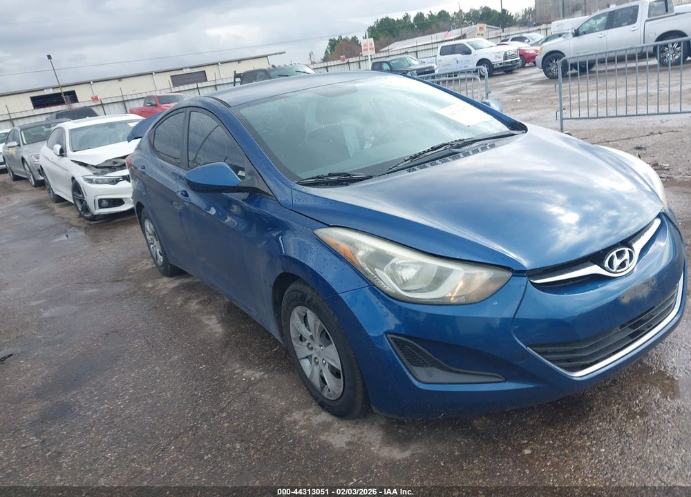 2016 HYUNDAI ELANTRA SE VIN: KMHDH4AE1GU517818