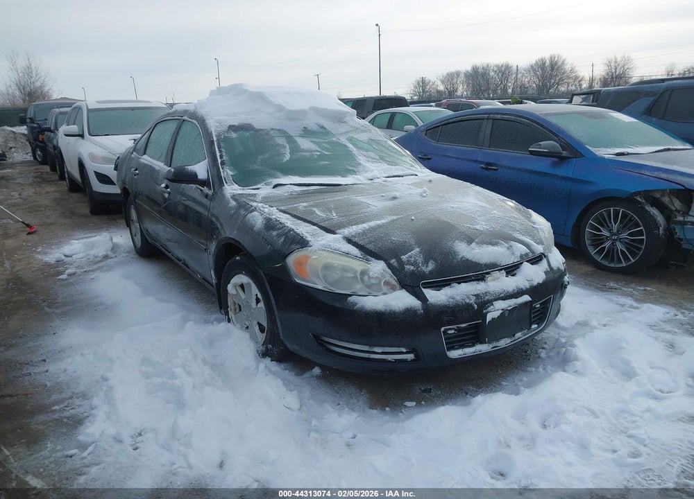 2008 CHEVROLET IMPALA LT VIN: 2G1WT58N781365136