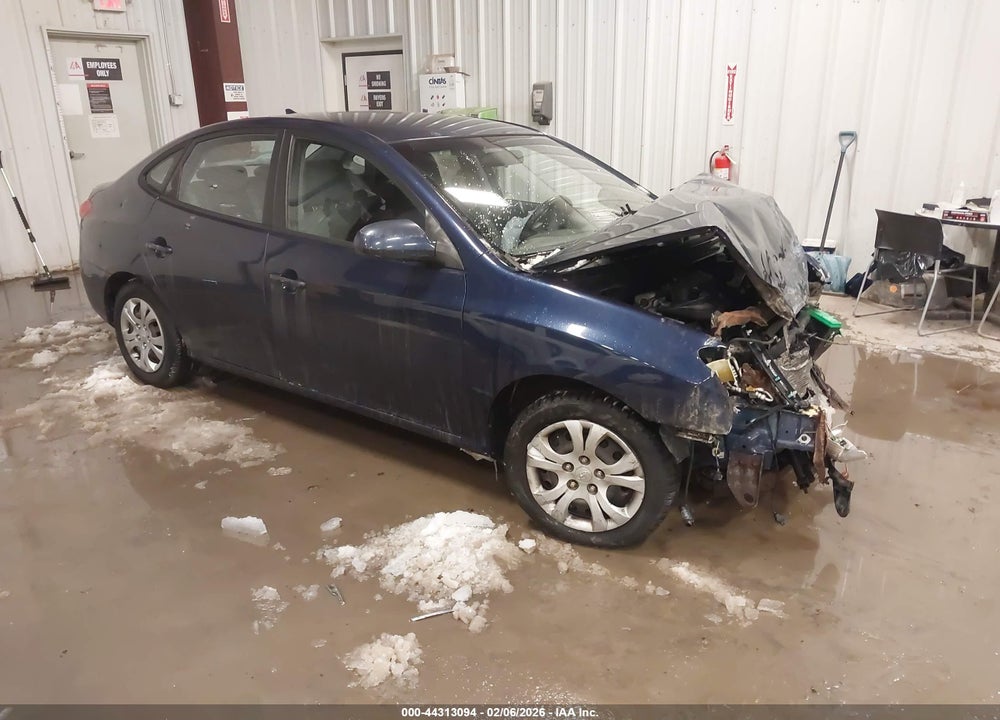 2010 HYUNDAI ELANTRA BLUE/GLS/SE VIN: KMHDU4AD4AU936675