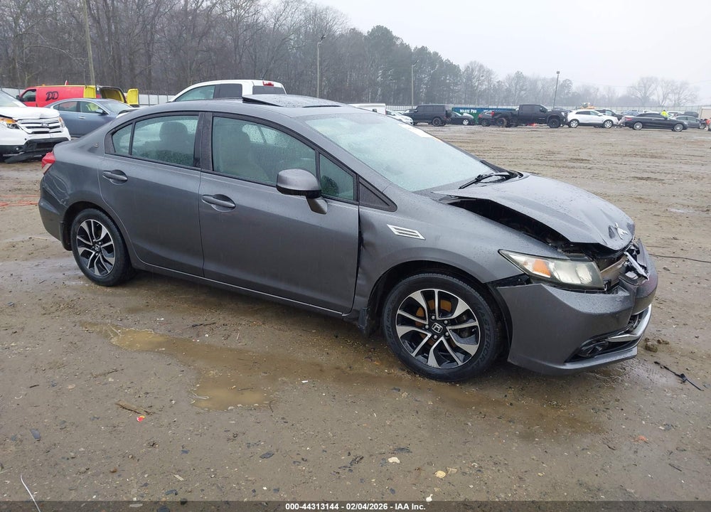 2013 HONDA CIVIC EX-L VIN: 19XFB2F98DE086449