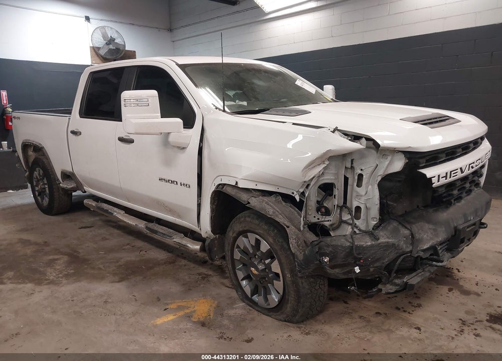 2022 CHEVROLET SILVERADO 2500HD 4WD  STANDARD BED CUSTOM VIN: 1GC4YME7XNF157904