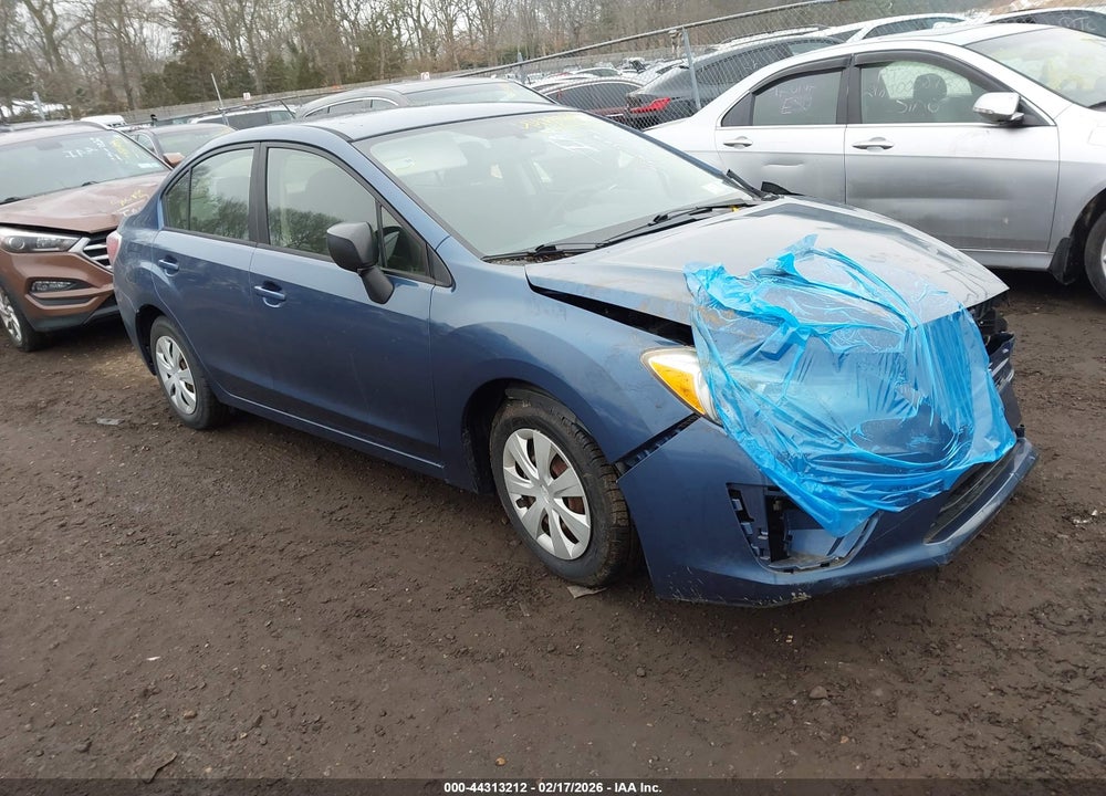 2013 SUBARU IMPREZA 2.0I VIN: JF1GJAA66DH011666